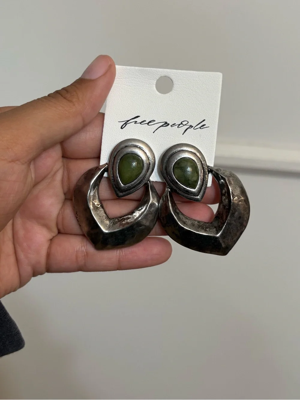 NWT Free people Cecila Statement earrings - Picture 2 of 3
